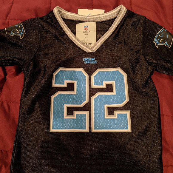 Carolina Panthers - Christian McCaffrey Jersey #22 - Size 18m - Picture 1 of 4